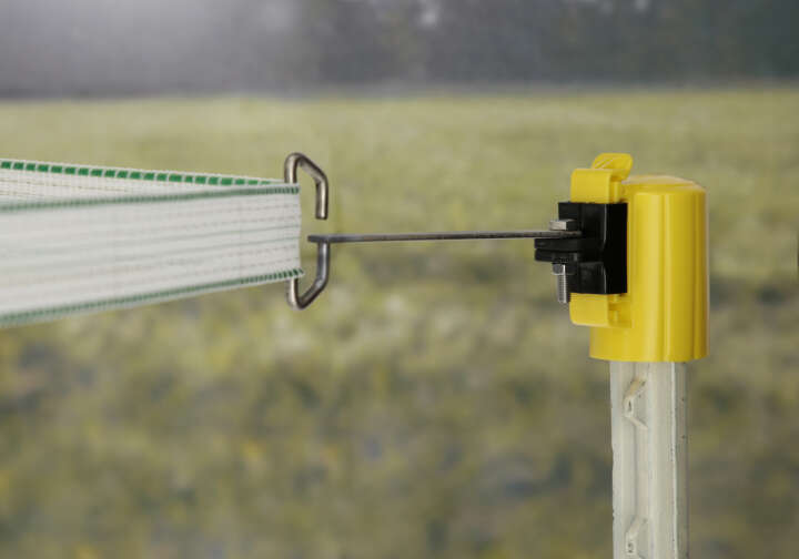 AKO Kopfisolator Band/Seil-Ecklösung T-Post